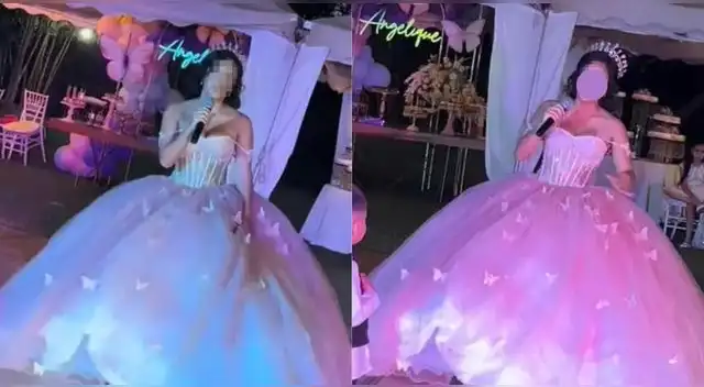 Quinceañera revela que su padre la abandonó, pero su madre la sacó adelante y escena es viral en TikTok.