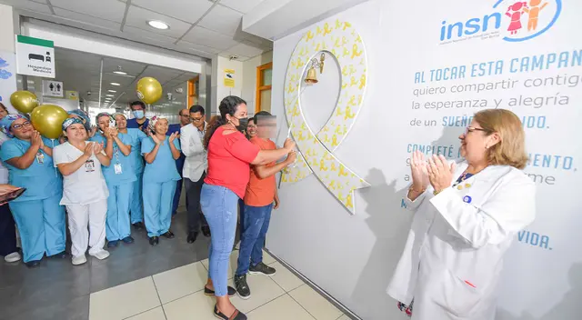 Menor recibió trasplante de médula ósea de su padre. Menor recibió trasplante de médula ósea de su padre.