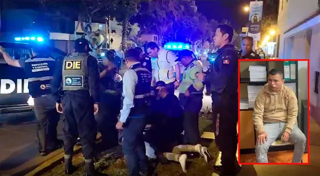 Alcalde de San Miguel inició persecución para detener a delincuentes.