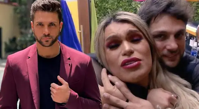 Nicola Porcella recibió a Wendy Guevara en su nueva casa.