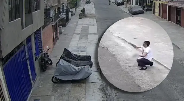 Sujeto logró escapar de sus captores y disparó al aire para llamar la atención de la PNP. Sujeto logró escapar de sus captores y disparó al aire para llamar la atención de la PNP.