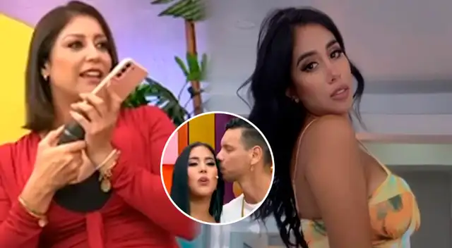 Melissa Paredes no le responde a Karla Tarazona y le corta el teléfono. Melissa Paredes no le responde a Karla Tarazona y le corta el teléfono.