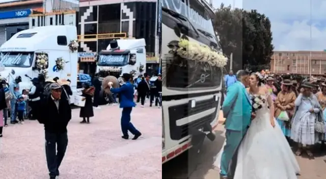 TikTok: una boda en Puno llamó la atención en las redes sociales. TikTok: una boda en Puno llamó la atención en las redes sociales.