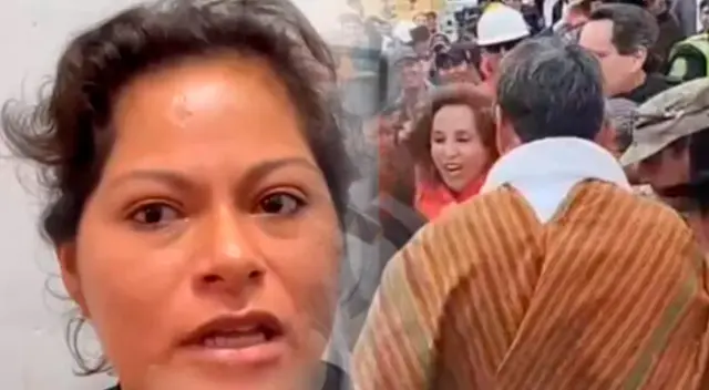 Ruth Bárcena alega que solo quería ser escuchada por Dina Boluarte y niega agresión.