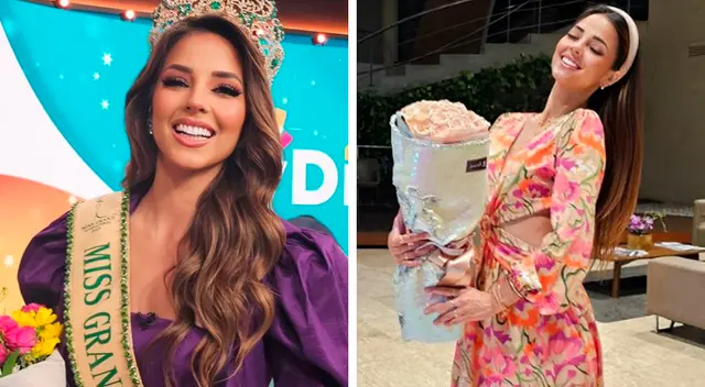 Luciana Fuster celebra llegada a Bolivia para participar al Miss Hispanoamérica.