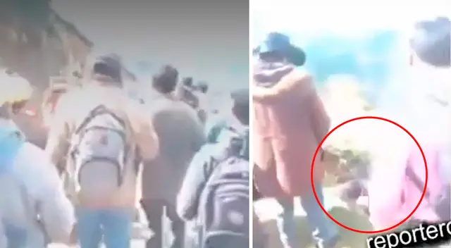 Ronderos golpean y luego arrojan a trabajador municipal al abismo, en Cajamarca.
