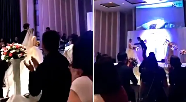 El novio siguió el plan de la boda para vengarse de su futura esposa.