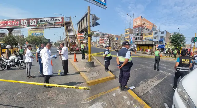 Balacera en plena avenida Túpac Amaru, en Comas, asusta a los vecinos.