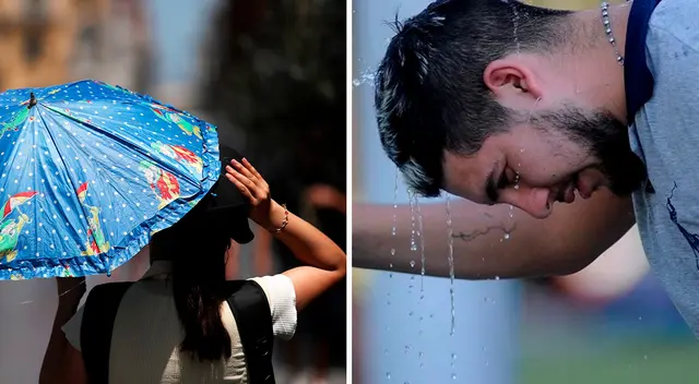 Conoce los distritos que sufrirán altas temperaturas este fin de semana, según Senamhi.