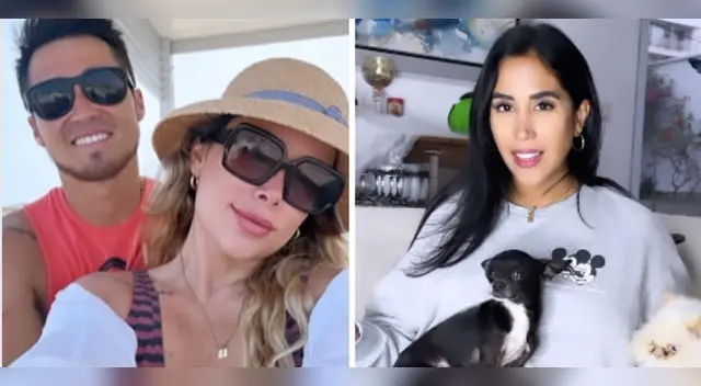 Ale Venturo y Rodrigo Cuba felices en verano.