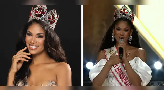 Arlette Rujel, Reina Hispanoamericana 2022, se emocionó al despedirse de la corona.