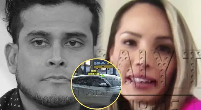 Mary Moncada, mujer con la que fue ampayado Christian Domínguez, lo 'echó'.