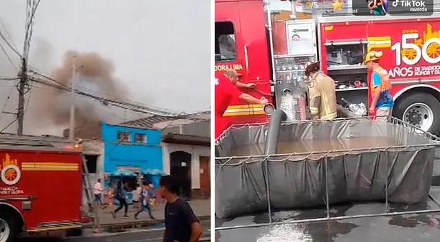 Incendio en el Rímac se propaga por la falta de agua.