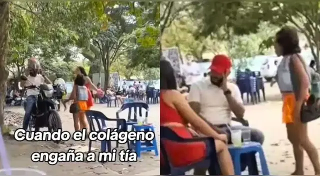 Mujer encuentra a su esposo con la amante y singular momento es viral en TikTok. Mujer encuentra a su esposo con la amante y singular momento es viral en TikTok.