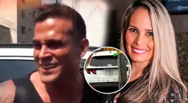 Christian Domínguez aseguraba que no era el de la promo del ampay de Magaly previamente.