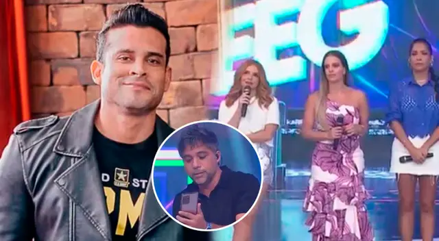 Christian Domínguez fue timbrado por EEG tras ampay para que dé su descargo.