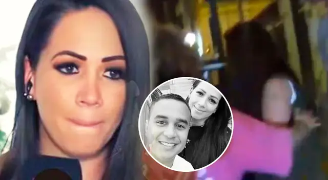 Melissa Klug zafó de la prensa y no responde si Jesús Barco le fue infiel.