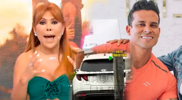 Magaly Medina desmiente haber sembrado a Christian Domínguez tras ampay.