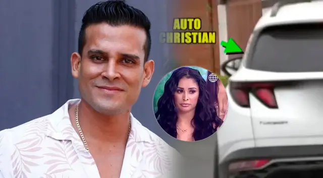 Christian Domínguez fue ampayado con Mary Moncada-