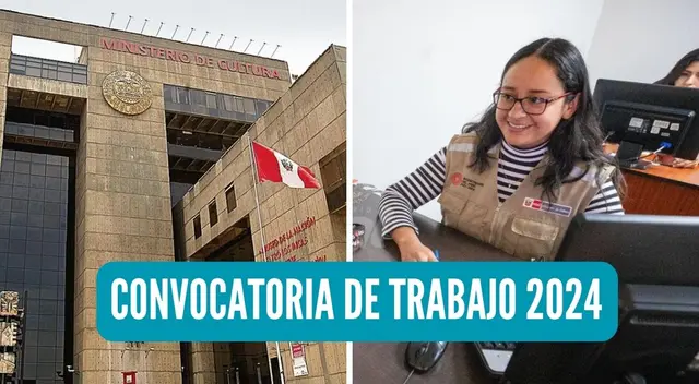 El Ministerio de Cultura necesita profesionales universitarios y técnicos en Junín, Ucayali y demás.