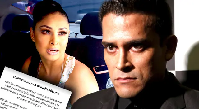 Pamela Franco termina la relación con Christian Domínguez tras infidelidad.