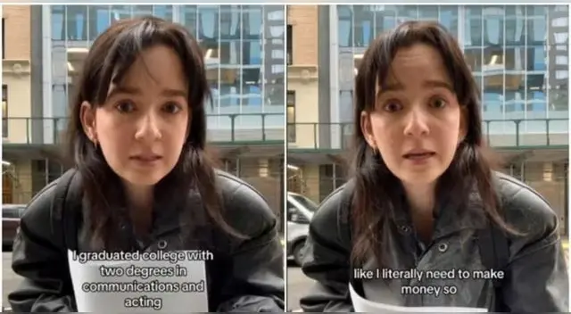 Tiene dos carreras y habla tres idiomas, pero no consigue trabajo y es viral en TikTok.