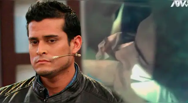 Christian Domínguez reaparece tras ampay.