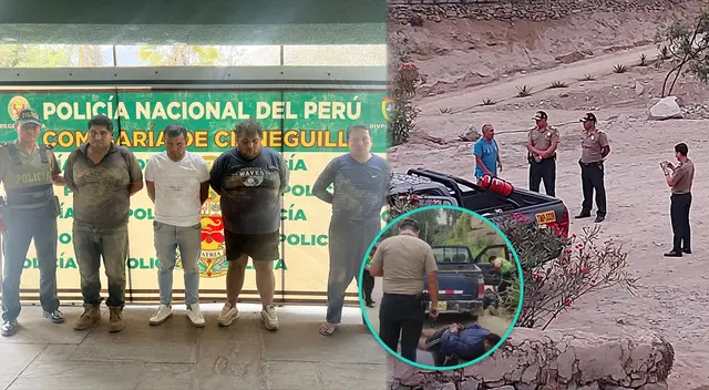 'Los Ecos de Bahía', son la banda de secuestradores que mantuvieron en cautiverio al jubilado en La Molina. 'Los Ecos de Bahía', son la banda de secuestradores que mantuvieron en cautiverio al jubilado en La Molina.