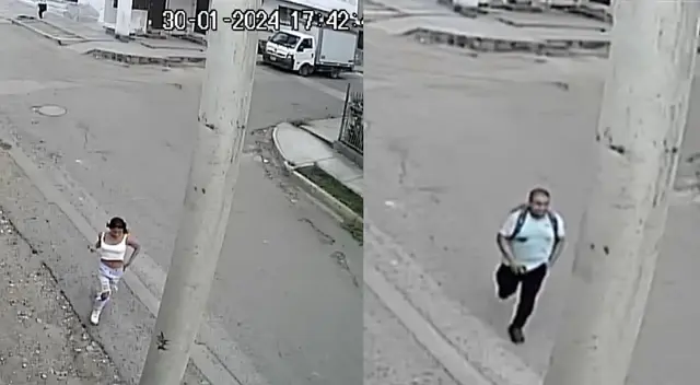 La menor fue captada en redes sociales sin embargo intentó escapar según cámaras de seguridad.