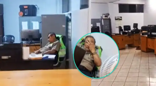 Periodista acude a comisaría chalaca tras ser golpeado y el unico policía no lo atiende.