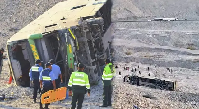 Bus de la empresa Andoriña cae a precipicio a aproximadamente a las 6:00 de la mañana.