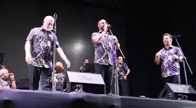 El Gran Combo de Puerto Rico fue uno de lo más ovacionados El Gran Combo de Puerto Rico fue uno de lo más ovacionados