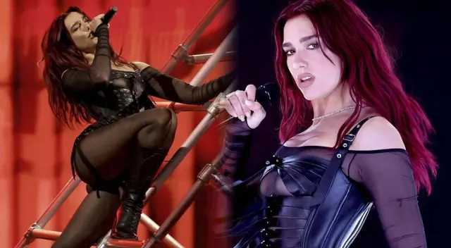 Dua Lipa inició los Grammy 2024.