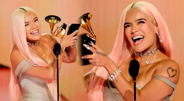 Karol G gana su primer Grammy estadounidense a por su álbum 'Mañana será bonito'.