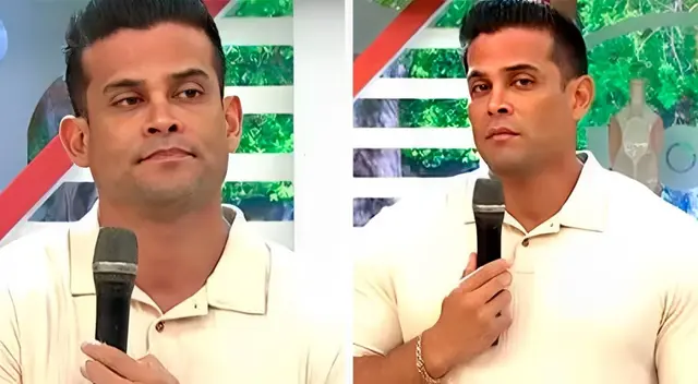 Christian Domínguez se quiebra en llanto al despedirse de América Hoy tras infidelidades