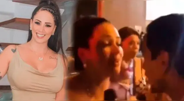 Melissa Klug exige su regalo de cumpleaños a Amor y Fuego. Melissa Klug exige su regalo de cumpleaños a Amor y Fuego.