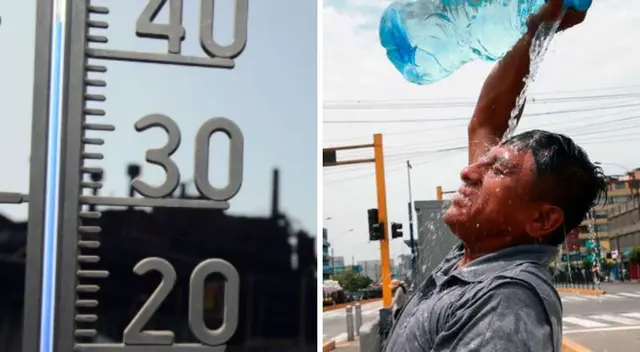 Senamhi indicó que cinco distritos de la capital registraron temperaturas por encima de 32 °C.