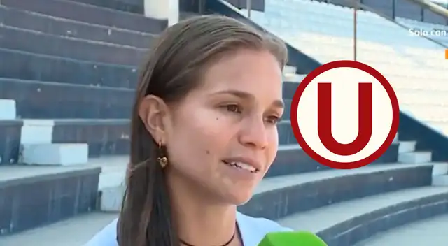 Adriana Lúcar se refirió a la posibilidad de ir a Universitario. Adriana Lúcar se refirió a la posibilidad de ir a Universitario.