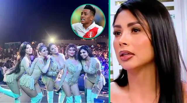 Pamela Franco estuvo en Huanchaco.