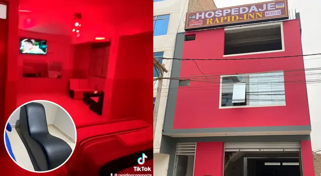 Hospedaje ofrece servicios de jacussi hidromasaje, luces psicodélicas y mucho más.