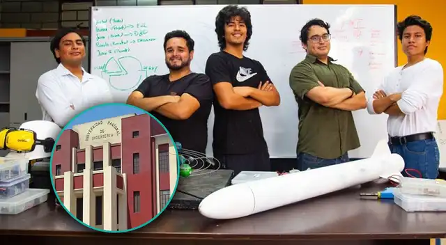 Jóvenes promesas de la UNI crearon cohete y competirán internacionalmente. Jóvenes promesas de la UNI crearon cohete y competirán internacionalmente.