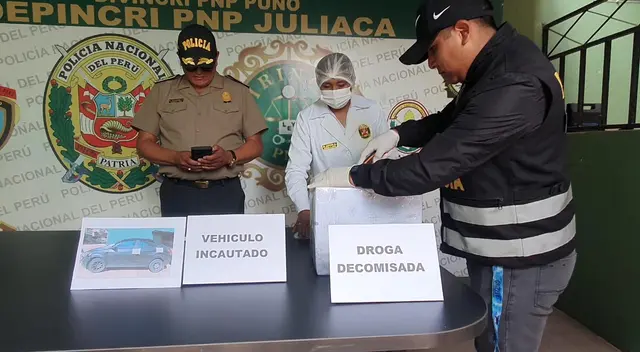 La policía realizó los estudios correspondientes para verificar que se trataba de cocaína.
