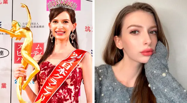 Quién es Karolina Shiino, la Miss Japón que renunció a la corona por un hombre casado Quién es Karolina Shiino, la Miss Japón que renunció a la corona por un hombre casado