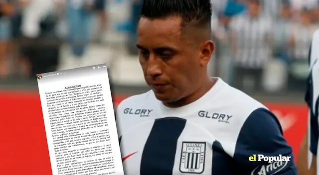 Christian Cueva rompe el silencio y emite duro comunicado.