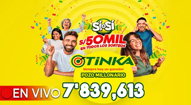 El pozo millonario de la Tinka se sorteó este miércoles 14 de febrero a las 10:50 p.m. El pozo millonario de la Tinka se sorteó este miércoles 14 de febrero a las 10:50 p.m.