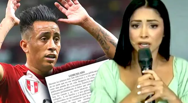 Pamela Franco reaccionó al comunicado que lanzó Christian Cueva.
