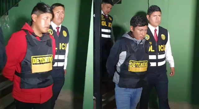 Estos son los rostros de los sujetos capturados por la PNP en La Rinconada. Estos son los rostros de los sujetos capturados por la PNP en La Rinconada.