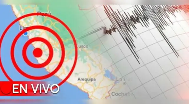 Conoce EN VIVO los movimientos sísmicos que ocurren en Perú.
