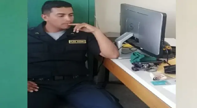 El ex policía  Antony Jherson Uculmana Villanueva fue condenado por corrupción