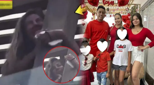 Pamela López se quebró ante la sorpresa de sus hijos tras infidelidad de Christian Cueva. Pamela López se quebró ante la sorpresa de sus hijos tras infidelidad de Christian Cueva.